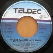 7inch Vinyl Single - Vanua Levu - Words Familiar And Simple