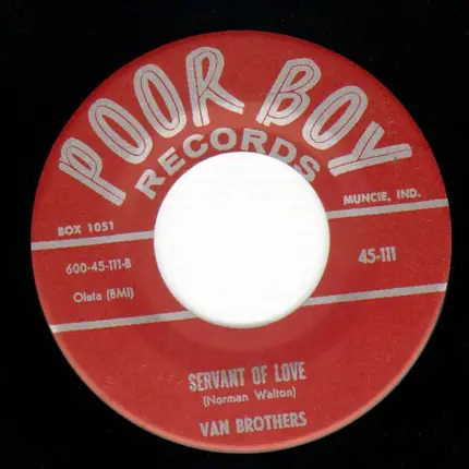 Van Brothers - Servant Of Love / Sweet Marie