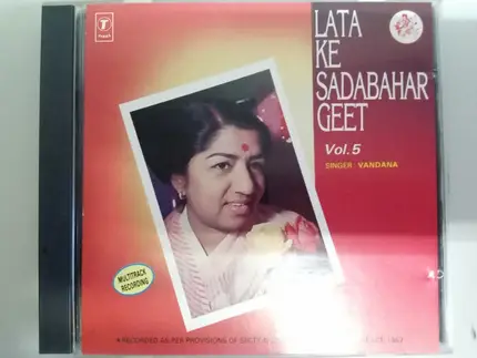 Vandana Bajpai - Lata Ke Sadabahar Geet Vol.5