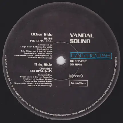 Vandal Sound - Bliss