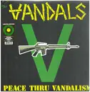 LP - Vandals - Peace Thru Vandalism - Green/ Black Splatter Vinyl
