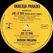 LP - Vanessa Paradis - Joe Le Taxi