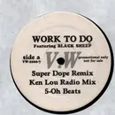 12inch Vinyl Single - Vanessa Williams, Black Sheep - Work To Do / Happiness