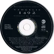 CD - Vangelis - 1492 - Conquest Of Paradise (Music From The Original Soundtrack)