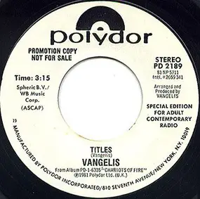 Vangelis - Titles