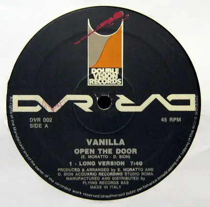 Vanilla - Open The Door