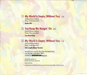 CD Single - Vanilla Fudge - My World Is Empty (Without You)