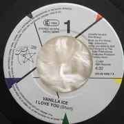 7inch Vinyl Single - Vanilla Ice - I Love You