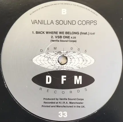 Vanilla Sound Corps Featuring Rowetta - Back Where We Belong