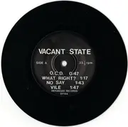 7inch Vinyl Single - Vacant State - Internal Conflict E.P.