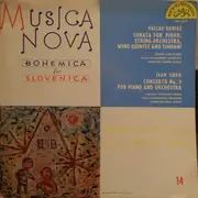 LP - Dobias / Jirko - Sonata For Piano, String Orchestra, Wind Quintet And Timpani / Concerto No. 3 For Piano And Orchestra - Gatefold Sleeve + Booklet