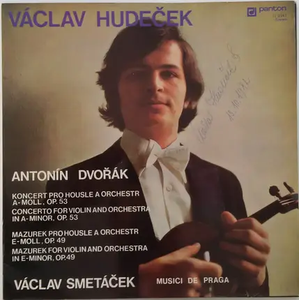 Dvorak - Koncert Pro Housle A Orchestr A-Moll, Op. 53 - Mazurek Pro Housle A Orchestr E-Moll, Op. 49