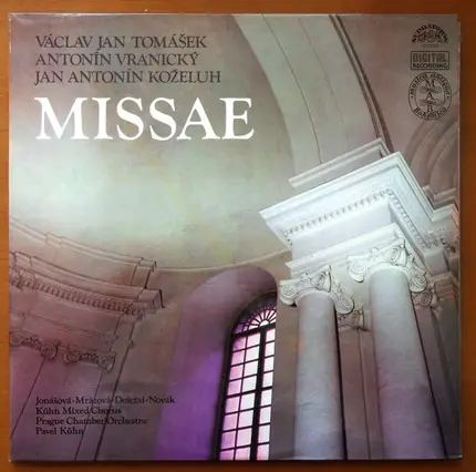 Tomášek / Vranický / Kozeluch - Missae