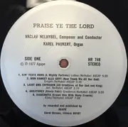 LP - Vaclav Nelhybel - Vaclav Nelhybel Praise Ye The Lord With The Sounds of The Trumpet