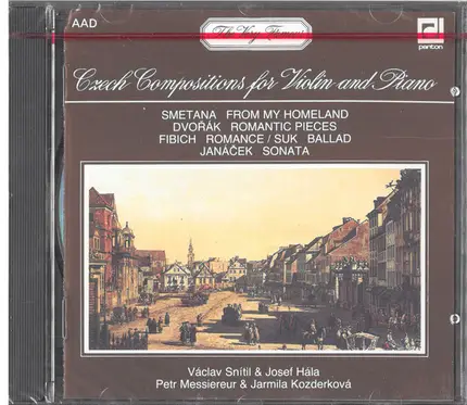Václav Snítil , Josef Hála , Petr Messiereur , Jarmila Kozderková - Czech Compositions For Violin And Piano
