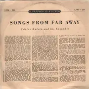 10'' - Vaclav Kucera - Songs From Far Away