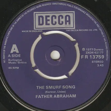 Father Abraham - The Smurf Song