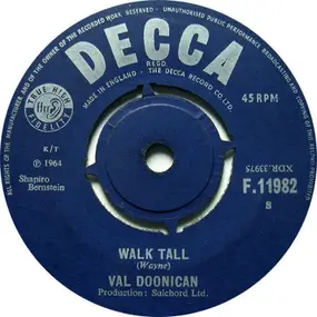 Val Doonican - Walk Tall / Only The Heartaches
