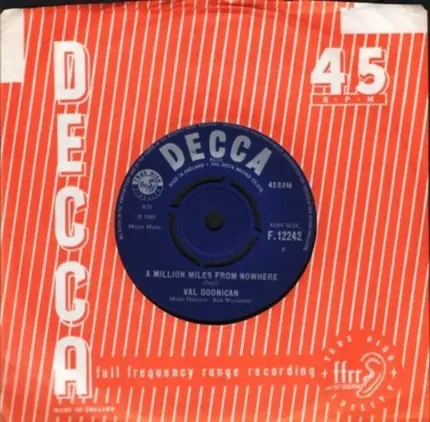Val Doonican - A Million Miles From Nowhere