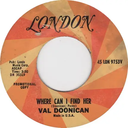Val Doonican - I'm Gonna Get There Somehow