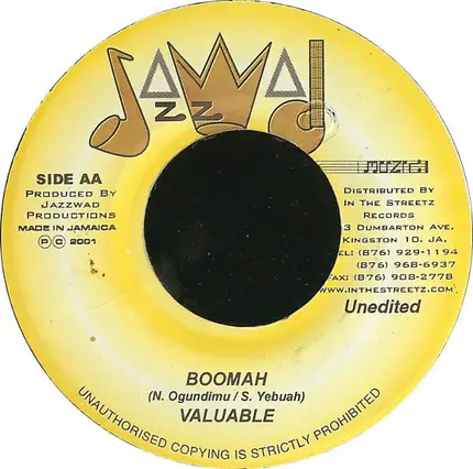Valuable - Boomah