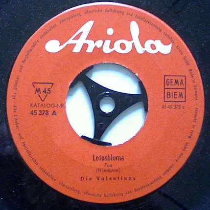 Valentinos Hawaiian-Band - Hawaiina / Lotosblume