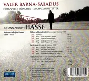 CD - Valer Barna-Sabadus , Johann Adolf Hasse , Neue Hofkapelle München , Michael Hofstetter - Johann Adolph Hasse Reloaded - digipak