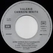 7inch Vinyl Single - Valerie Cannon-White - Gypsy Woman (La La Li, La Hi Da)