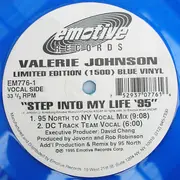 LP - Valerie Johnson - Step Into My Life '95 - Clear Blue