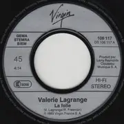 7inch Vinyl Single - Valérie Lagrange - La Folie