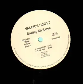 Valerie Scott - Satisfy My Love