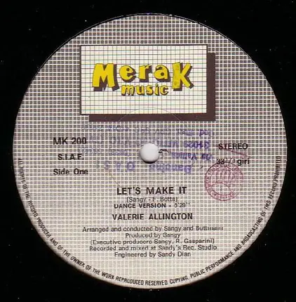 Valery Allington - Let's Make It