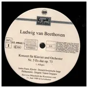 Double LP - Beethoven / Tchaikovsky - Klavierkonzert Nr. 5 / Symphonie Nr. 5 - Light Yellow label