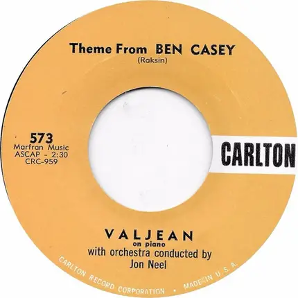 Valjean - Theme From Ben Casey