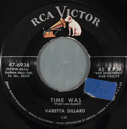 Varetta Dillard - Time Was / I Got A Lot Of Love