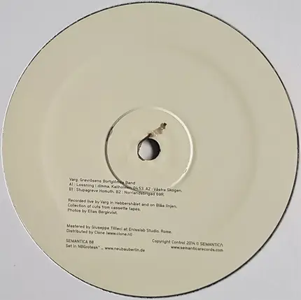 Varg - Gravrösens Bortglömda Band