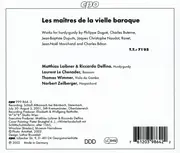 CD - Dugué / Buterne / Dupuits a.o. - Les Maîtres de la Vielle Baroque (French Music For Hurdy-gurdy)