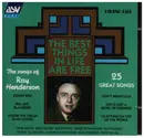 CD - Various - The song of Ray Henderson - The best things in life are free