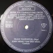 LP - C. P. E. Bach / Soler / Vanhal / Girodani a.o. - Musik Für Orgel Und Cembalo