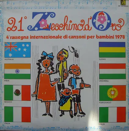 Various, Piccolo Coro Dell'Antoniano - 21° Zecchino D'Oro - 4' Rassegna Internazionale Di Canzoni Per Bambini 1978