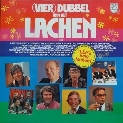 Paul Van Vliet / Gerard Cox / Henk Elsink a. o. - (Vier)Dubbel Van Het Lachen