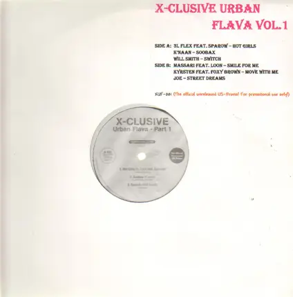 Various (Will Smith, Kyrsten, Joe) - X-Clusive Urban Flava Vol.1