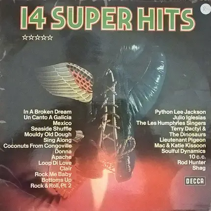 Julio Iglesias, The Dinosaurs, Shag a.o. - 14 Super Hits