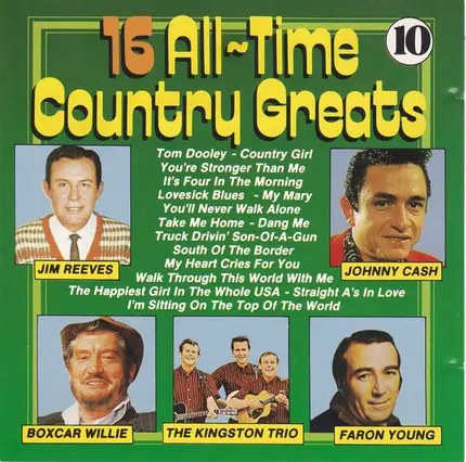 Wanda Jackson / Kenny Rogers / Patsy Cline a.o. - 16 All-Time Country Greats 10