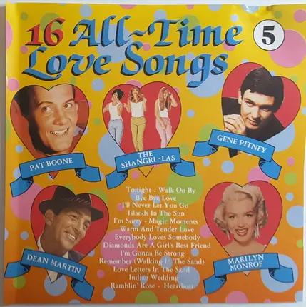 Pat Boone / Roy Orbison / Nat King Cole a.o. - 16 All-Time Love Songs Vol. 5