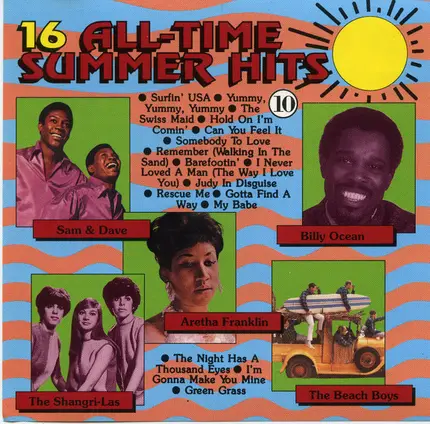 Billy Ocean, Jefferson Airplane, Lou Rawls... - 16 All-Time Summer Hits 10