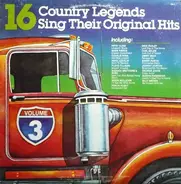 Carl Belew, Charlie Ryan, Floyd Tillman, a.o. - 16 Country Legends Sing Their Original Hits - Volume 3