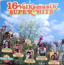 LP - Volksmusik-Sampler - 16 Volksmusik Super-Hits