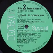 LP - Frank Sinatra, Paul Anka a.o. - 16 Stars - 16 Golden Hits, Vol. 2