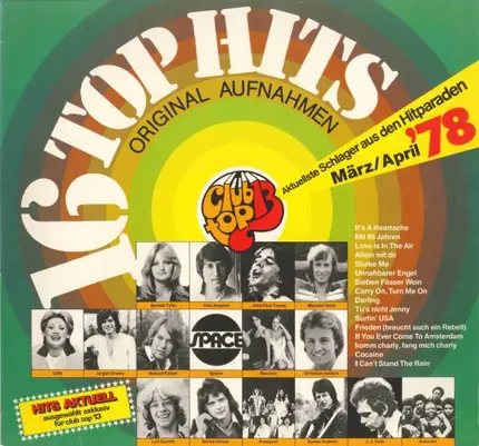 Baccara, Pussycat, John Paul Young, Udo Jürgens... - 16 Top Hits - Aktuellste Schlager Aus Den Hitparaden März/April '78